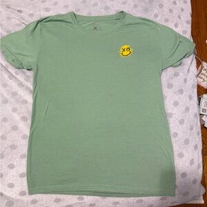 Womens Green Graphic T-Shirt
